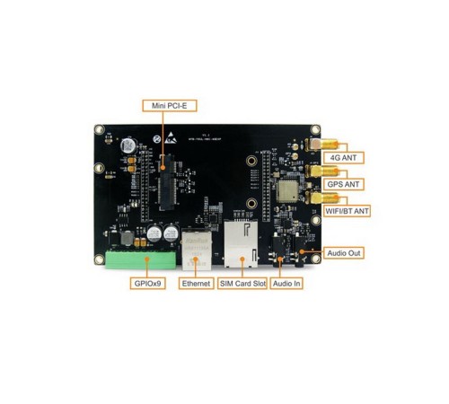 Плата разработки Myir MYB-Y6ULX-HMI-4GEXP Expansion Board for MYD-Y6ULX-HMI