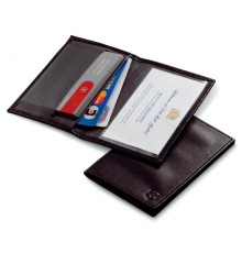 Чехол Victorinox SwissCard (4.0873.L) нат.кожа черный