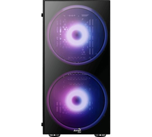 Корпус Aerocool Python-G-BK-v1 черный без БП ATX 1x120mm 2x200mm 2xUSB2.0 1xUSB3.0 audio bott PSU