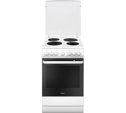 Плита Электрическая Hansa FCEW54109 белый эмаль (металлическая крышка) Плита Электрическая Hansa FCEW54109 белый эмаль (металлическая крышка)