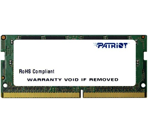 Память DDR4 16Gb 2666MHz Patriot PSD416G26662S Signature RTL PC4-21300 CL19 SO-DIMM 260-pin 1.2В dual rank