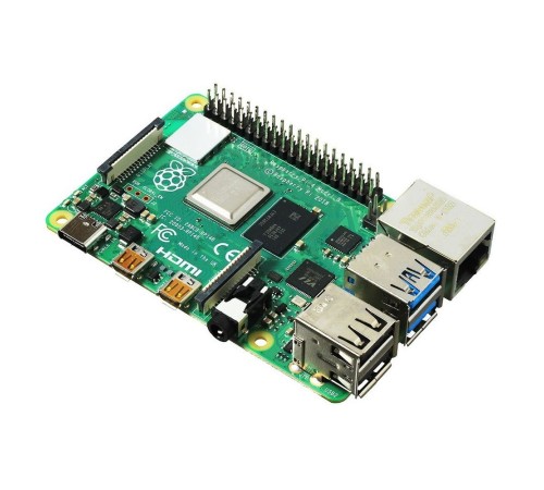 Raspberry Pi 4 Model B (RA608) Retail, 8GB RAM, Broadcom BCM2711 Quad core Cortex-A72 (ARM v8) 64-bit SoC @ 1.5GHz CPU, WiFi, Bluetooth, 40-pin GPIO, 2x USB 3.0, 2xUSB 2.0,2x micro-HDMI, USB-C 5V Power разъем  (RASP4888), (931199)