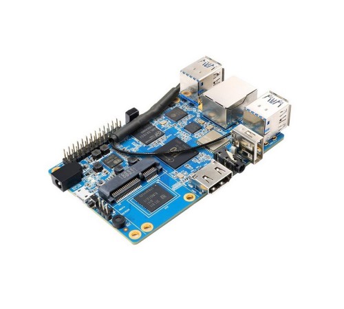Orange Pi 3 H6 (2GB+8GB eMMC) (RD048) Quad-core 64-bit 1.8GHZ ARM Cortex™-A53with 2GB LPDDR3 (shared with GPU) with 8GB eMMC flash