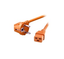 Кабель питания ACD SUPER HEAVY DUTY 3*2,5 S22C19, (Schuko - C19), 16А, оранжевый, 2,0 м