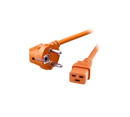 Кабель питания ACD SUPER HEAVY DUTY 3*2,5 S22C19, (Schuko - C19), 16А, оранжевый, 2,0 м Кабель питания ACD SUPER HEAVY DUTY 3*2,5 S22C19, (Schuko - C19), 16А, оранжевый, 2,0 м