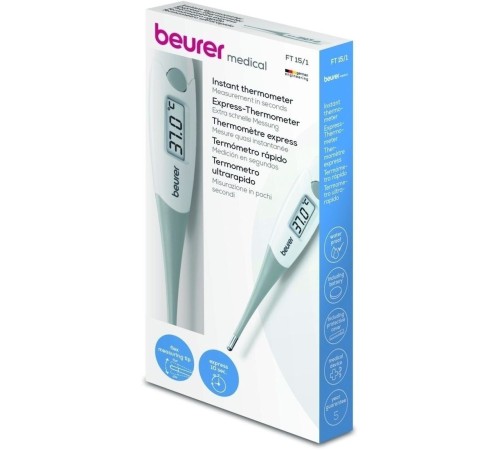 Термометр электронный Beurer FT15/1 белый Термометр электронный Beurer FT15/1 белый