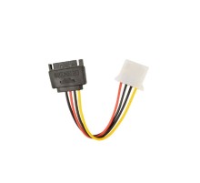 Кабель Cablexpert CC-SATA-PS-M Кабель питания SATA Cablexpert 15см, sata 15pin/molex 4pin, пакет (086776)