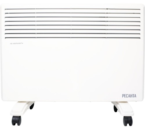 Ресанта ОК-2000Е (LED) [67/4/14] Конвектор { 1000/2000 Вт, защита от перегрева, электронный термостат, LED дисплей, таймер выключения, защита IPX4, вес 5,8 кг }