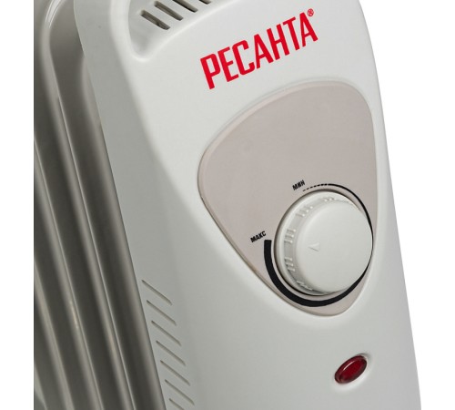 Радиатор масляный Ресанта ОММ-7Н 700Вт белый