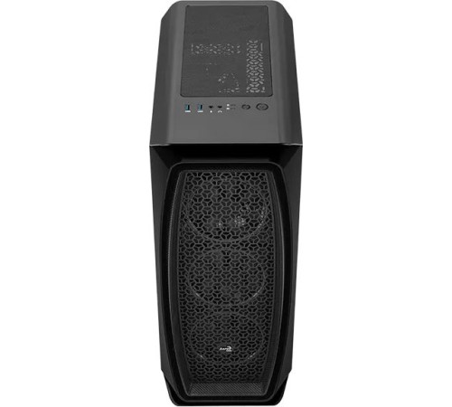 Корпус Aerocool Aero One Eclipse-G-BK-v1 черный без БП ATX 4x120mm 2x140mm 2xUSB3.0 audio bott PSU