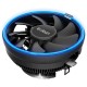 Кулер для процессора PCCooler E126MB S775/115X/AM2/2+/AM3/3+/AM4/FM1/FM2/2+ (48 шт/кор, TDP 92W, вент-р 120мм с PWM, Blue LED FAN, 1000-1800RPM, 26.5dBa) Retail Color Box (E126MB)
