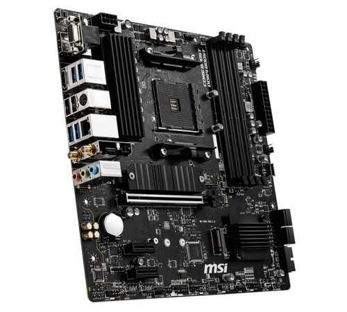 Материнская плата MSI B550M PRO-VDH WIFI Soc-AM4 AMD B550 4xDDR4 mATX AC`97 8ch(7.1) GbLAN RAID+HDMI+DP