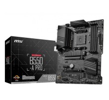 Материнская плата MSI B550-A PRO Soc-AM4 AMD B550 4xDDR4 ATX AC`97 8ch(7.1) GbLAN RAID+HDMI+DP