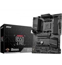 Материнская плата MSI B550-A PRO Soc-AM4 AMD B550 4xDDR4 ATX AC`97 8ch(7.1) GbLAN RAID+HDMI+DP