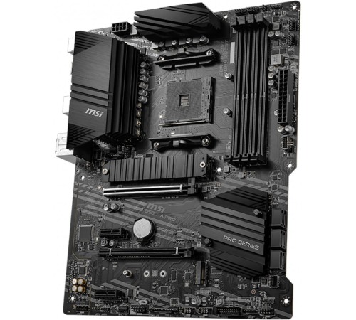 Материнская плата MSI B550-A PRO Soc-AM4 AMD B550 4xDDR4 ATX AC`97 8ch(7.1) GbLAN RAID+HDMI+DP