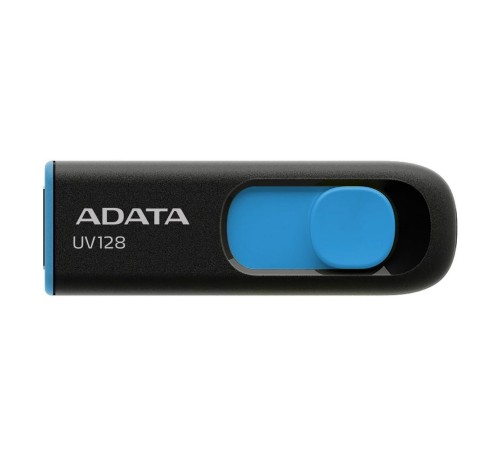 256GB ADATA UV128 USB Flash [AUV128-256G-RBE] USB 3.0, Blue, RTL (777108)