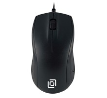 Мышь Оклик 185V2 черный оптическая (1000dpi) USB (3but)