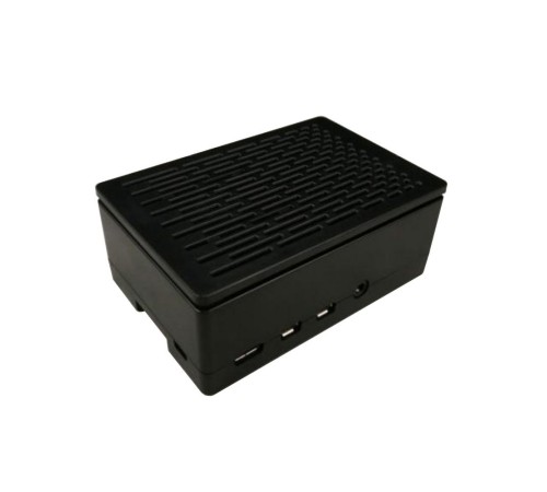 RA509   Корпус ACD  Black ABS Case (Install 3010/3007 Fans or 3.5 Inch Touch Screen), совместим с креплением VESA Mount, for Raspberry PI 4B