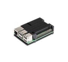 RA505   Корпус ACD  Black Metal Aluminum Case for Raspberry Pi 4B (RASP4487)