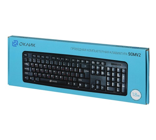 Клавиатура Оклик 90MV2 черный USB