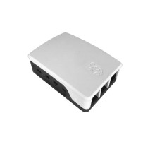 RA599   Корпус ACD  Black+White ABS Case for Raspberry 4B