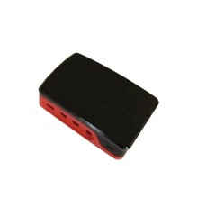RA602   Корпус ACD  Red+Black ABS Case for Raspberry 4B
