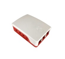 RA597   Корпус ACD  Red+White ABS Case for Raspberry 4B (RASP1967)