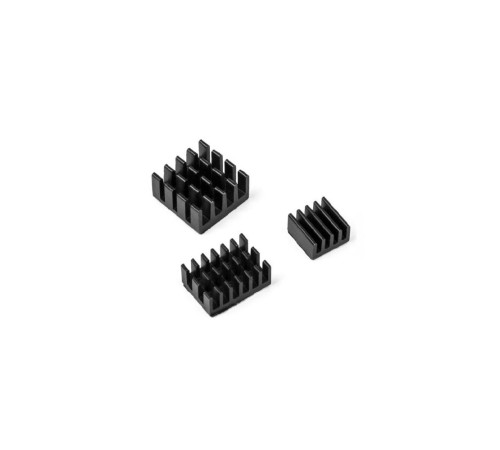Радиатор ACD RA537 Набор радиаторов ACD Black 3 in 1 Heat Sink Set Aluminum (15x10x5мм, 14x14x6мм и 8.8x8.8x5мм) for Raspberry Pi 4B комплект из 3шт Радиатор ACD RA537 Набор радиаторов ACD Black 3 in 1 Heat Sink Set Aluminum (15x10x5мм, 14x14x6мм и 8.8x8.8x5мм) for Raspberry Pi 4B комплект из 3шт