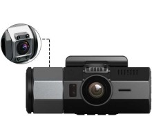Видеорегистратор TrendVision Twins черный 1.8Mpix 1080x1920 1080p 1080гр. GPS NTK96660