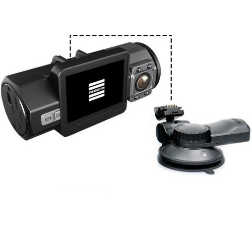Видеорегистратор TrendVision Twins черный 1.8Mpix 1080x1920 1080p 1080гр. GPS NTK96660 Видеорегистратор TrendVision Twins черный 1.8Mpix 1080x1920 1080p 1080гр. GPS NTK96660