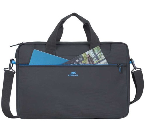 Сумка для ноутбука 16" Riva 8057 черный полиэстер (8057 BLACK) Сумка для ноутбука 16" Riva 8057 черный полиэстер (8057 BLACK)