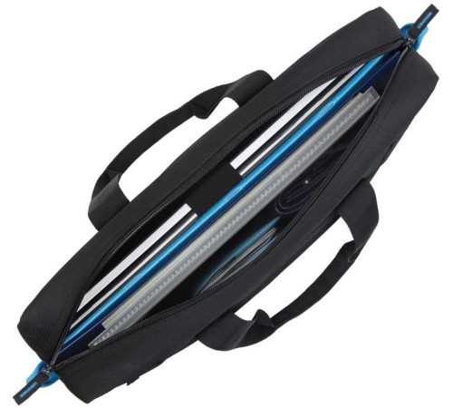 Сумка для ноутбука 16" Riva 8057 черный полиэстер (8057 BLACK) Сумка для ноутбука 16" Riva 8057 черный полиэстер (8057 BLACK)