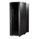 Шкаф серверный Lanmaster (TWT-CBB-42U-8X10-G1) напольный 42U 800x1000мм пер.дв.стекл задн.дв.двуст. 2 бок.пан. 800кг черный IP20