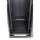 Шкаф серверный Lanmaster (TWT-CBB-22U-6X8-G1) напольный 22U 600x800мм пер.дв.стекл задн.дв.двуст. 2 бок.пан. 800кг черный IP20