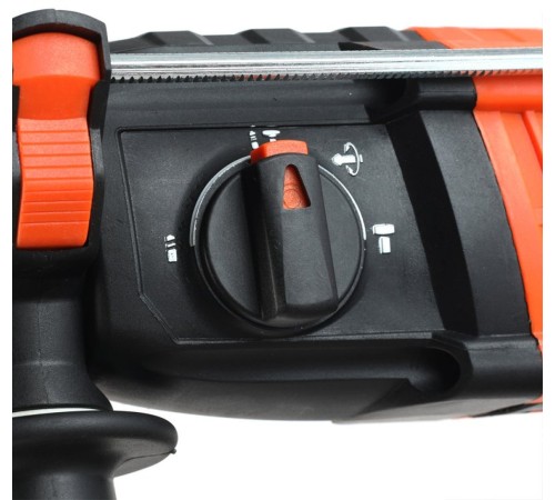 PATRIOT RH 242 Перфоратор [140301326] { SDS+ 720Вт, 1,9 Дж, 3 режима работы, макс.диаметр 22мм, глубиномер, дополнительная ручка, кейс }