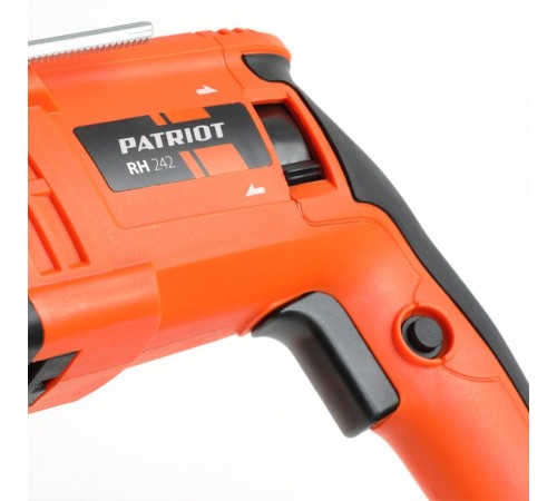 PATRIOT RH 242 Перфоратор [140301326] { SDS+ 720Вт, 1,9 Дж, 3 режима работы, макс.диаметр 22мм, глубиномер, дополнительная ручка, кейс }