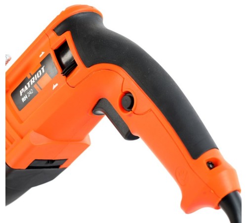 PATRIOT RH 242 Перфоратор [140301326] { SDS+ 720Вт, 1,9 Дж, 3 режима работы, макс.диаметр 22мм, глубиномер, дополнительная ручка, кейс }