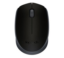 Мышь Logitech M171 черный оптическая (1000dpi) беспроводная USB (2but)