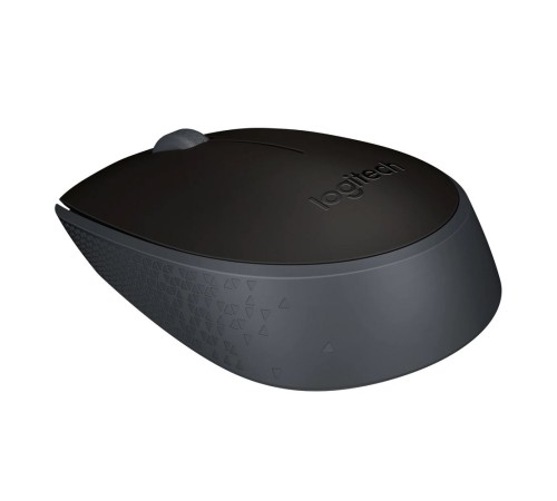 Мышь Logitech M171 черный оптическая (1000dpi) беспроводная USB (2but)