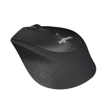 Мышь Logitech M330 Silent Plus черный оптическая (1000dpi) silent беспроводная USB (2but)