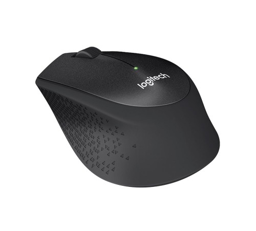 Мышь беспроводная Logitech M330 Silent Plus Black (черная, оптическая, 1000dpi, 2.4 GHz/USB-ресивер, бесшумная, под правую руку) (арт. 910-004924, M/N: M-R0051 / C-U0010)