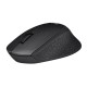 Мышь беспроводная Logitech M330 Silent Plus Black (черная, оптическая, 1000dpi, 2.4 GHz/USB-ресивер, бесшумная, под правую руку) (арт. 910-004924, M/N: M-R0051 / C-U0010)