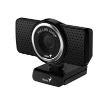 Веб-камера Genius ECam 8000 Black [32200001400] черная, 2Mp, FHD 1080p@30fps, угол обзора 90°, поворотная на 360°, универсальный держатель, USB2.0, кабель 1.5м