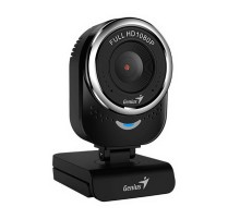 Веб-камера Genius QCam 6000 черная (Black) new package, 1080p Full HD, Mic, 360°, универсальное мониторное крепление, гнездо для штатива