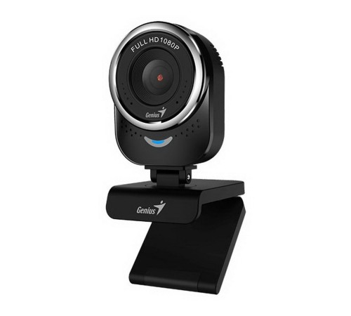 Веб-камера Genius QCam 6000 черная (Black) new package, 1080p Full HD, Mic, 360°, универсальное мониторное крепление, гнездо для штатива Веб-камера Genius QCam 6000 черная (Black) new package, 1080p Full HD, Mic, 360°, универсальное мониторное крепление, гнездо для штатива