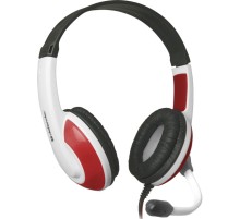 Defender Игровая гарнитура Warhead G-120 красный + белый, кабель 2 м Defender Warhead G-120 (64098)