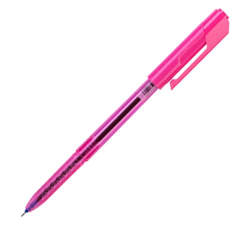 Ручка шариковая Deli EQ02636-1 Arrow 0.7мм прозрачный ассорти синие чернила (1шт)