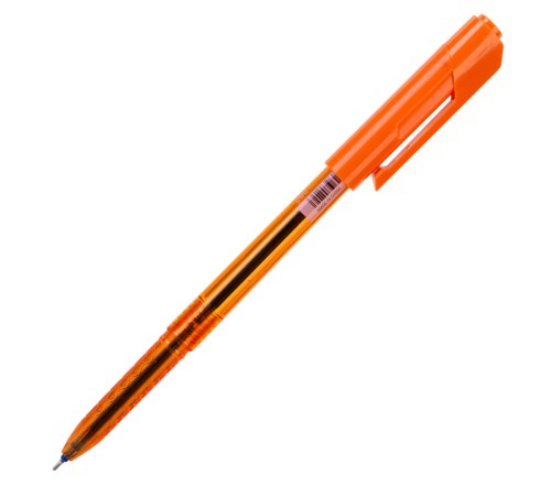 Ручка шариковая Deli EQ02636-1 Arrow 0.7мм прозрачный ассорти синие чернила (1шт)
