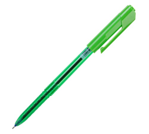 Ручка шариковая Deli EQ02636-1 Arrow 0.7мм прозрачный ассорти синие чернила (1шт)