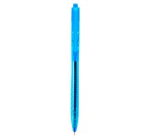 Ручка шариковая Deli EQ02736-1 Arrow 0.7мм прозрачный ассорти синие чернила (1шт)